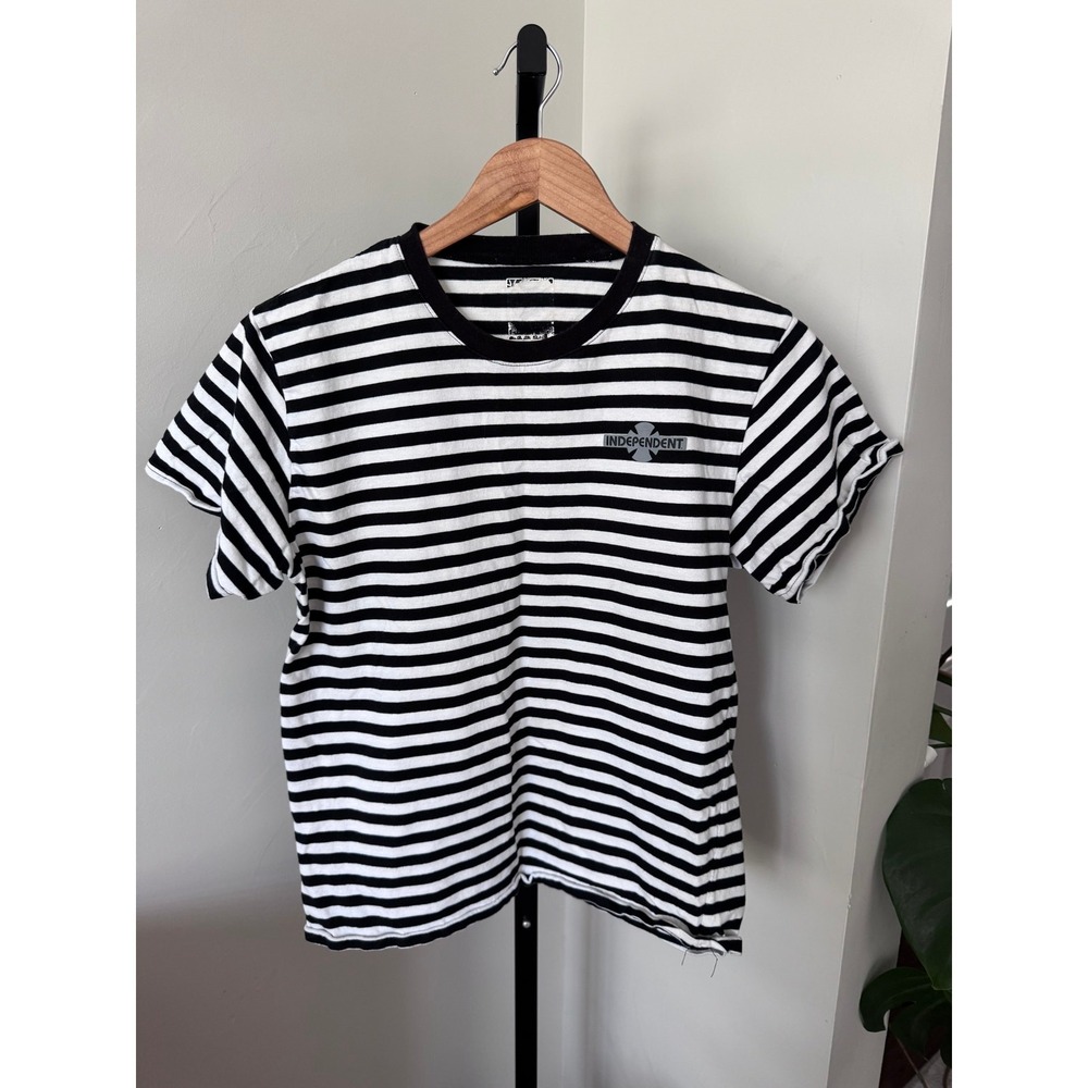 Y2K Independent Womens Short Sleeve Top Skater Retro